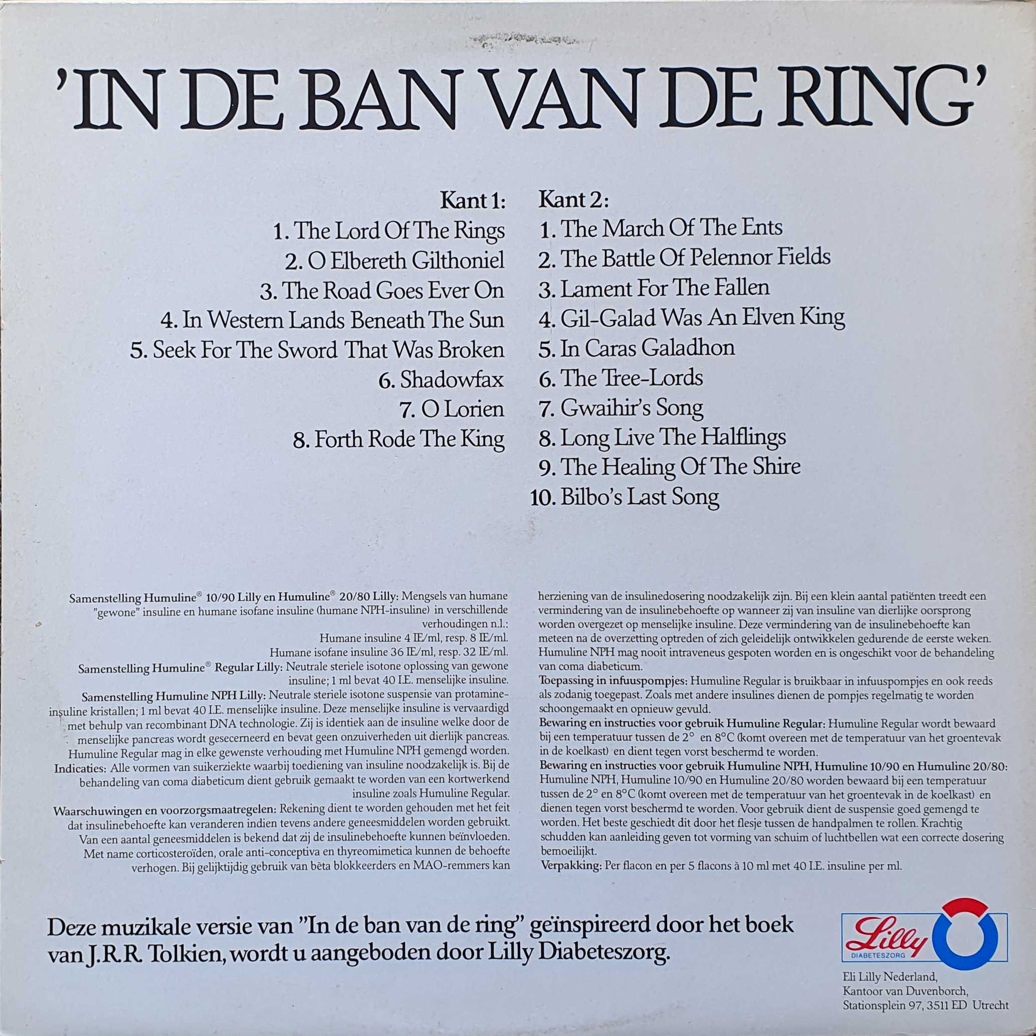 Picture of REH 415-iD In de ban van de ring by artist Various from the BBC records and Tapes library